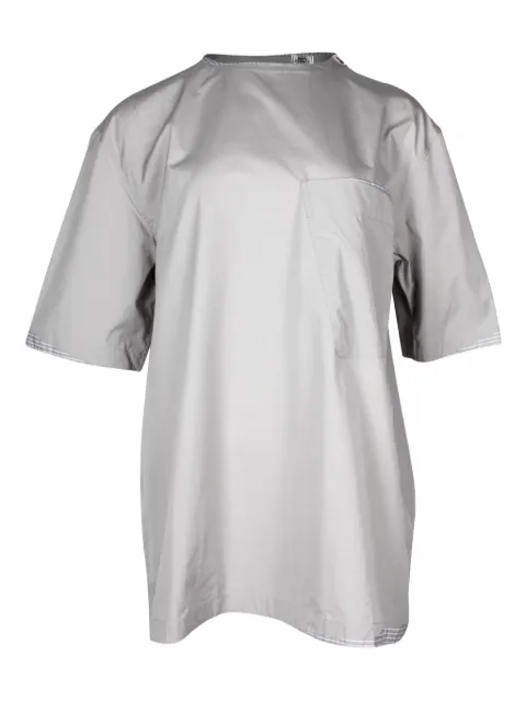 Hermès Pre-Owned zip-detail T-Shirt