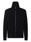 Altea zip-up wool sweater - Black