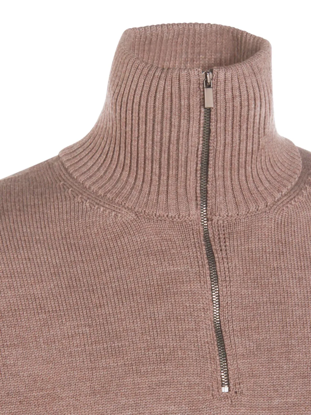 Altea Brown Wool Knitwear In Neutral