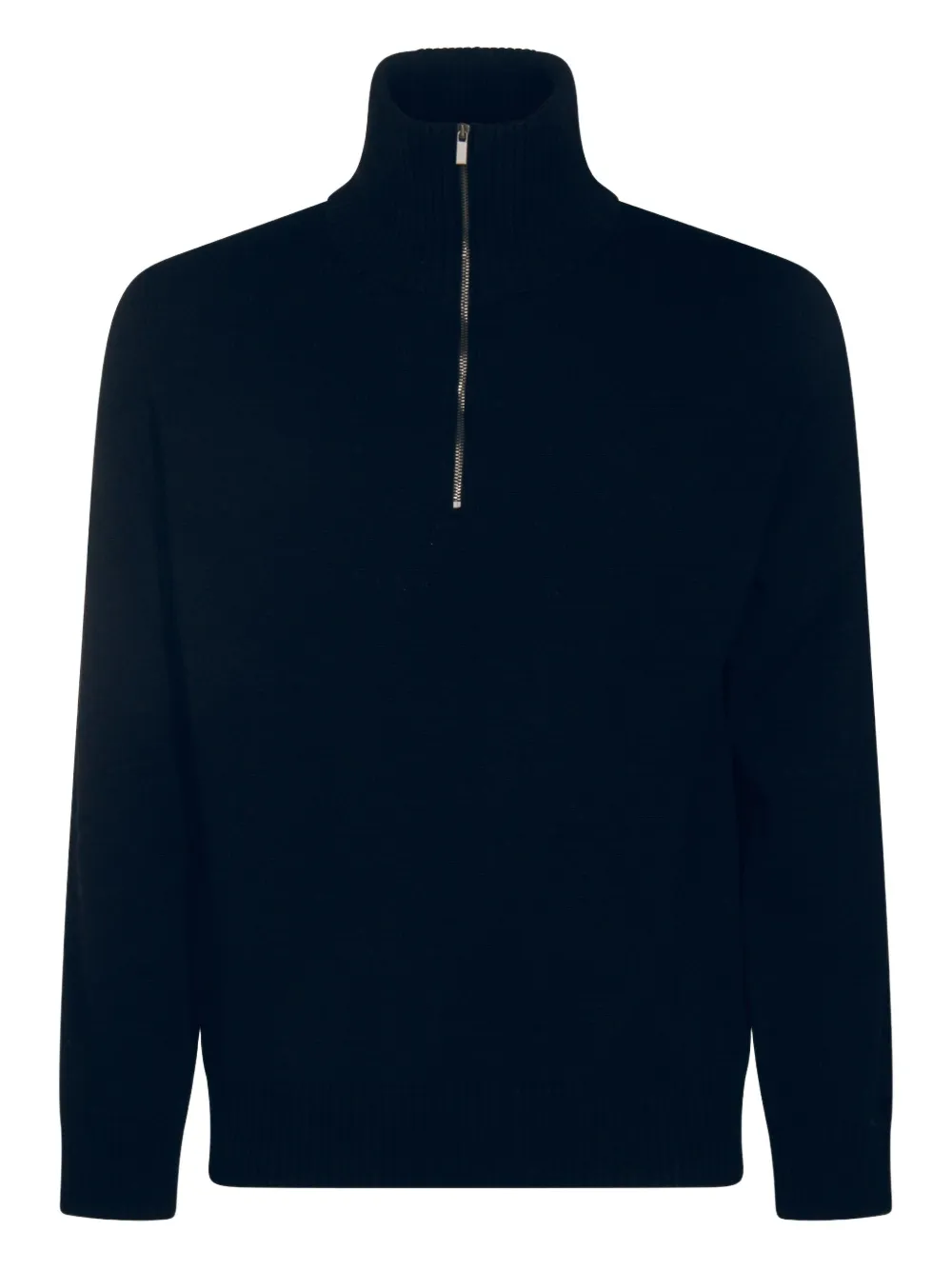 Altea high-neck half-zip sweater | Blue | Image 1