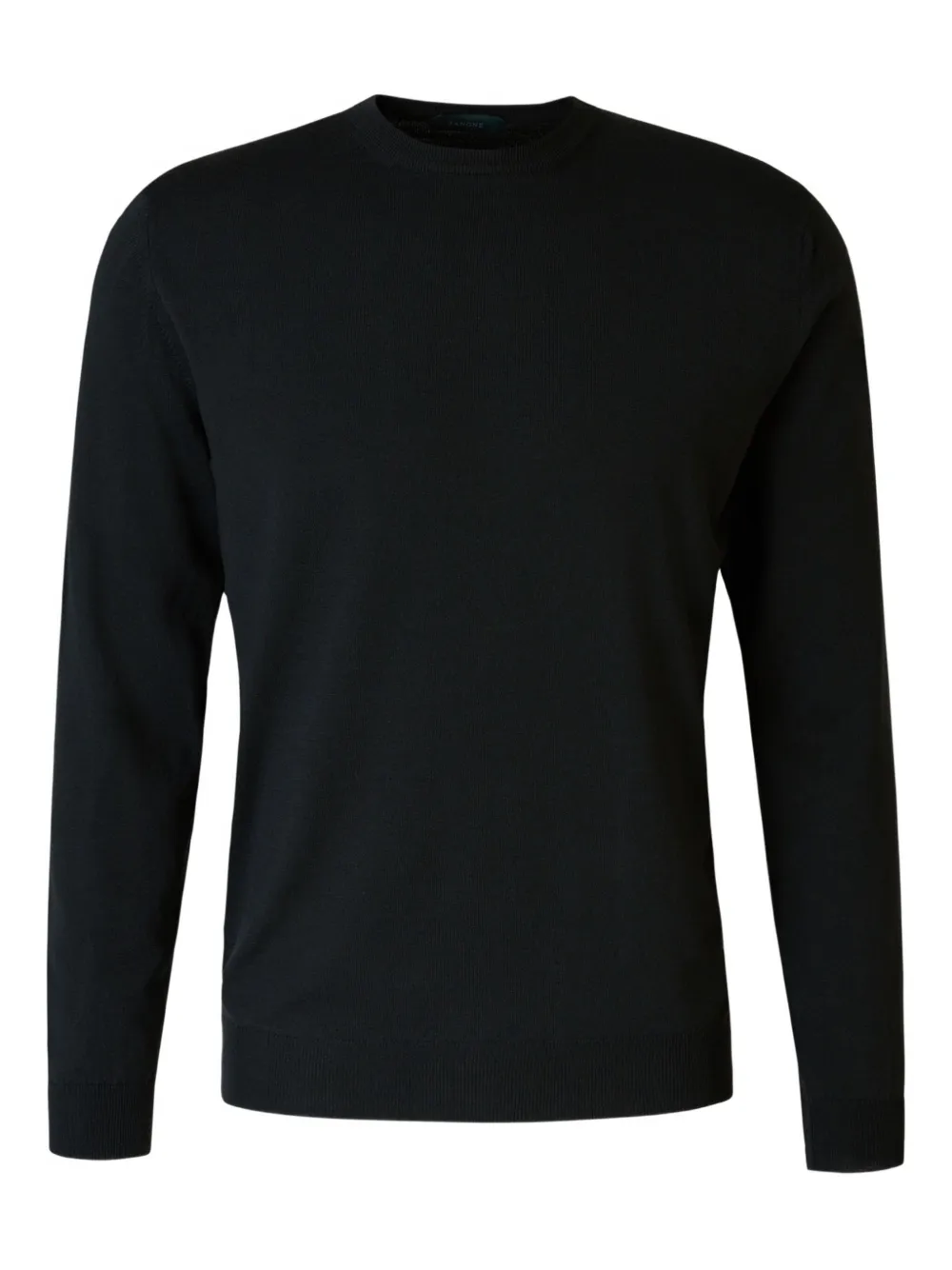 Zanone round-neck sweater | Black | Image 1