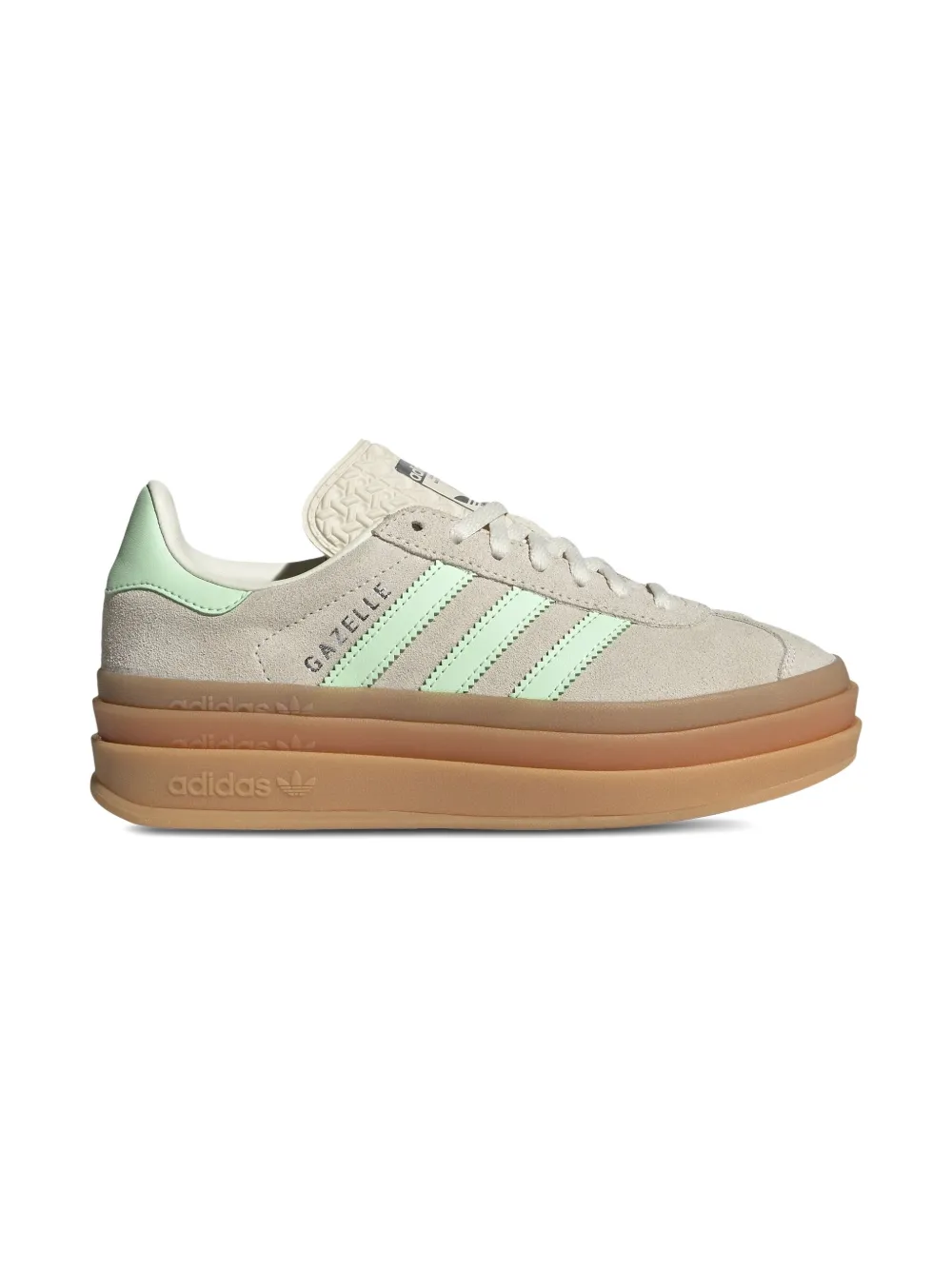 adidas Kids Gazelle Bold "Grey" sneakers | Neutrals | Image 1