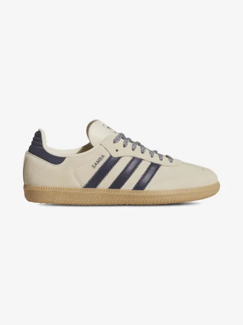 adidas Kids Samba OG "White/Navy" sneakers