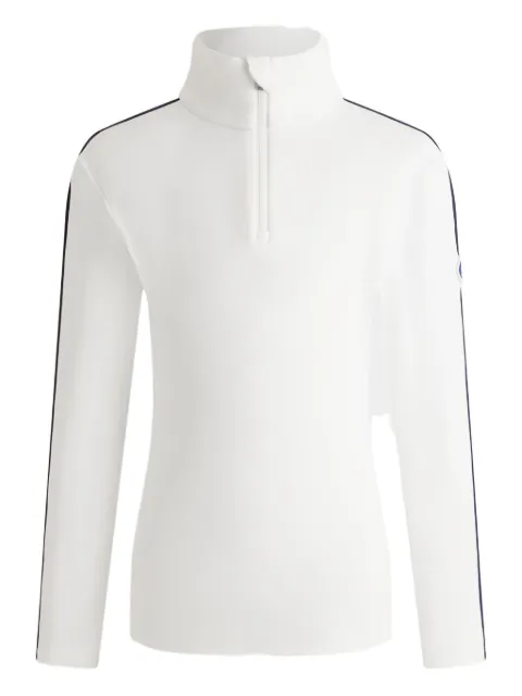 Fusalp high-neck sleeve-stripe sweatshirt