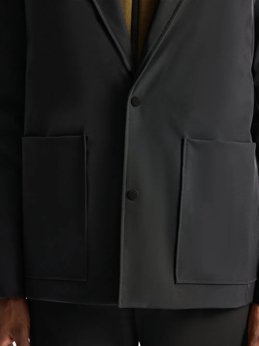 Fusalp Patch-pocket Jacket In Black