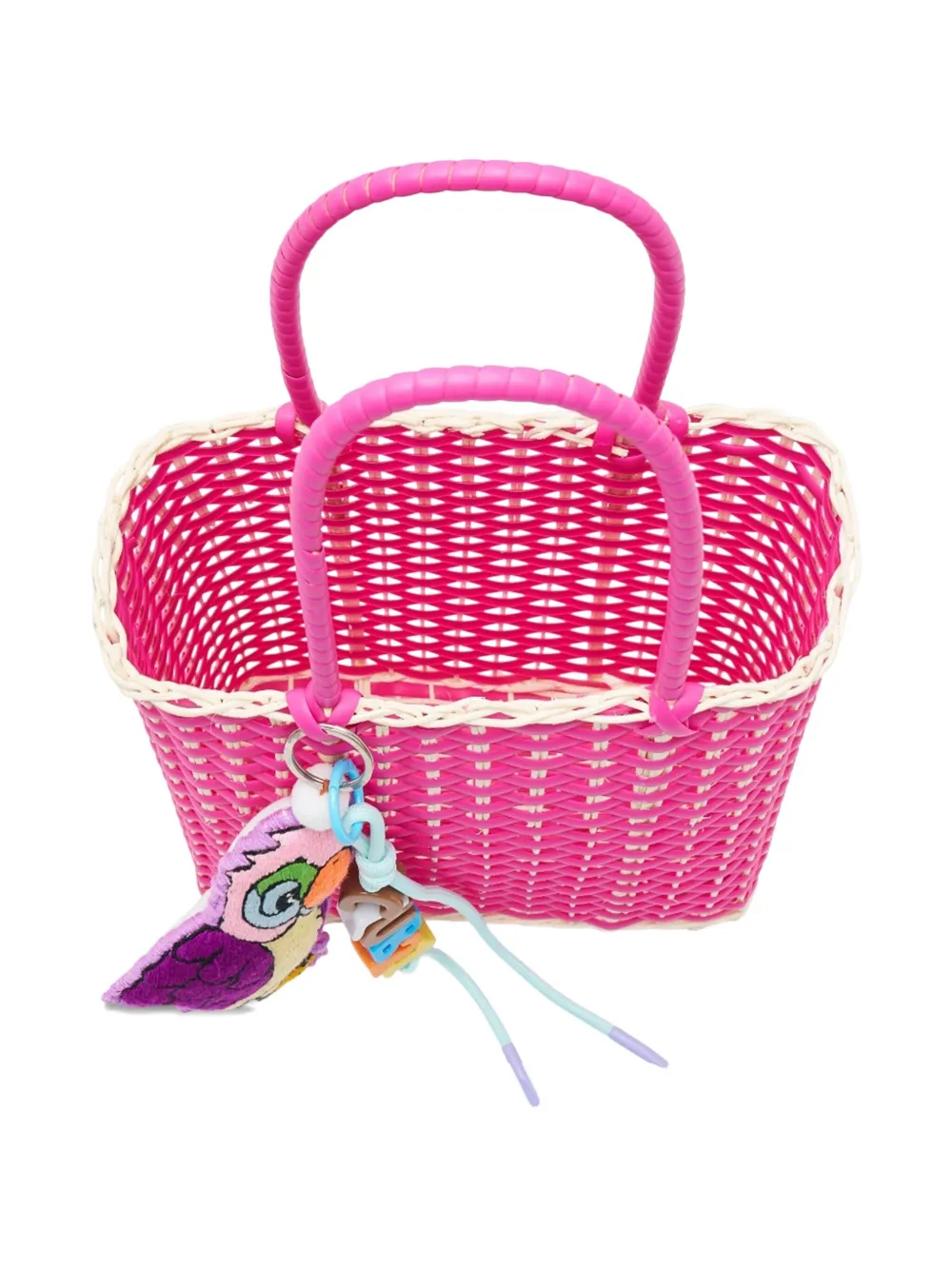BANGKOK BASKET small woven basket tote bag | Image 2