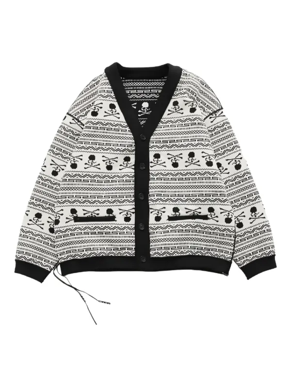 Mastermind Japan リバーシブル カーディガン | ブラック | FARFETCH JP