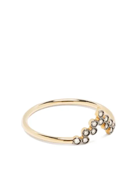 Yannis Sergakis v-shaped diamond ring