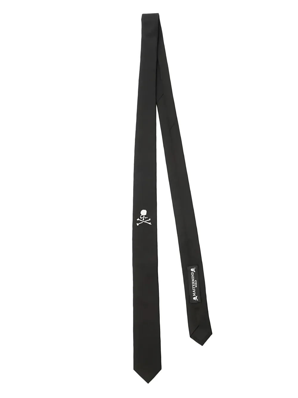 Mastermind Japan corbata de seda con motivo Skull | negro | Image 1