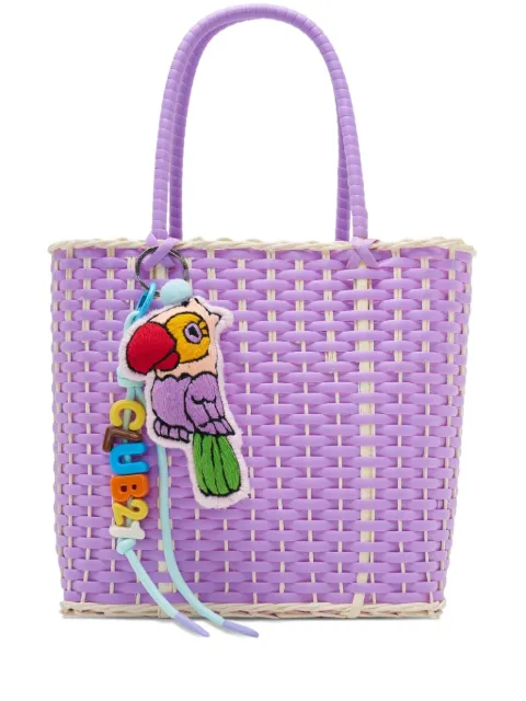 BANGKOK BASKET small woven tote bag