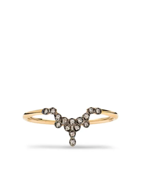 Yannis Sergakis 18kt yellow gold Petale ring