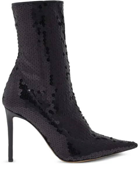 Alexandre Vauthier botas con puntera en punta y lentejuelas