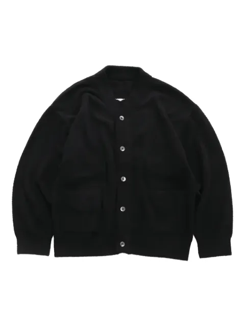 Mastermind Japan cárdigan con calavera estampada