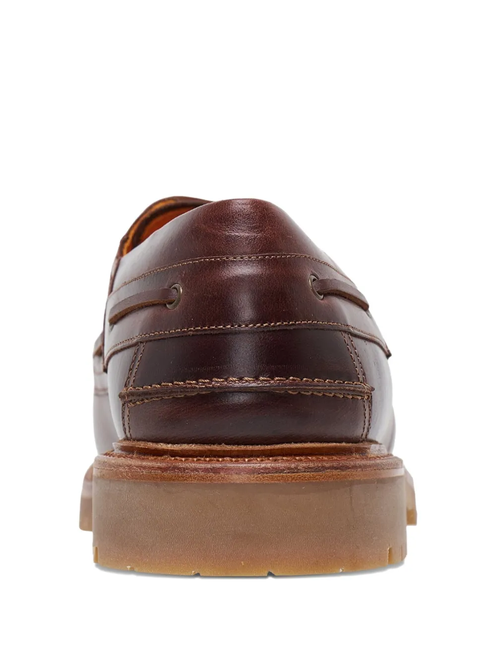 Junya Watanabe MAN x Heinrich Dinkelack leather shoes Brown