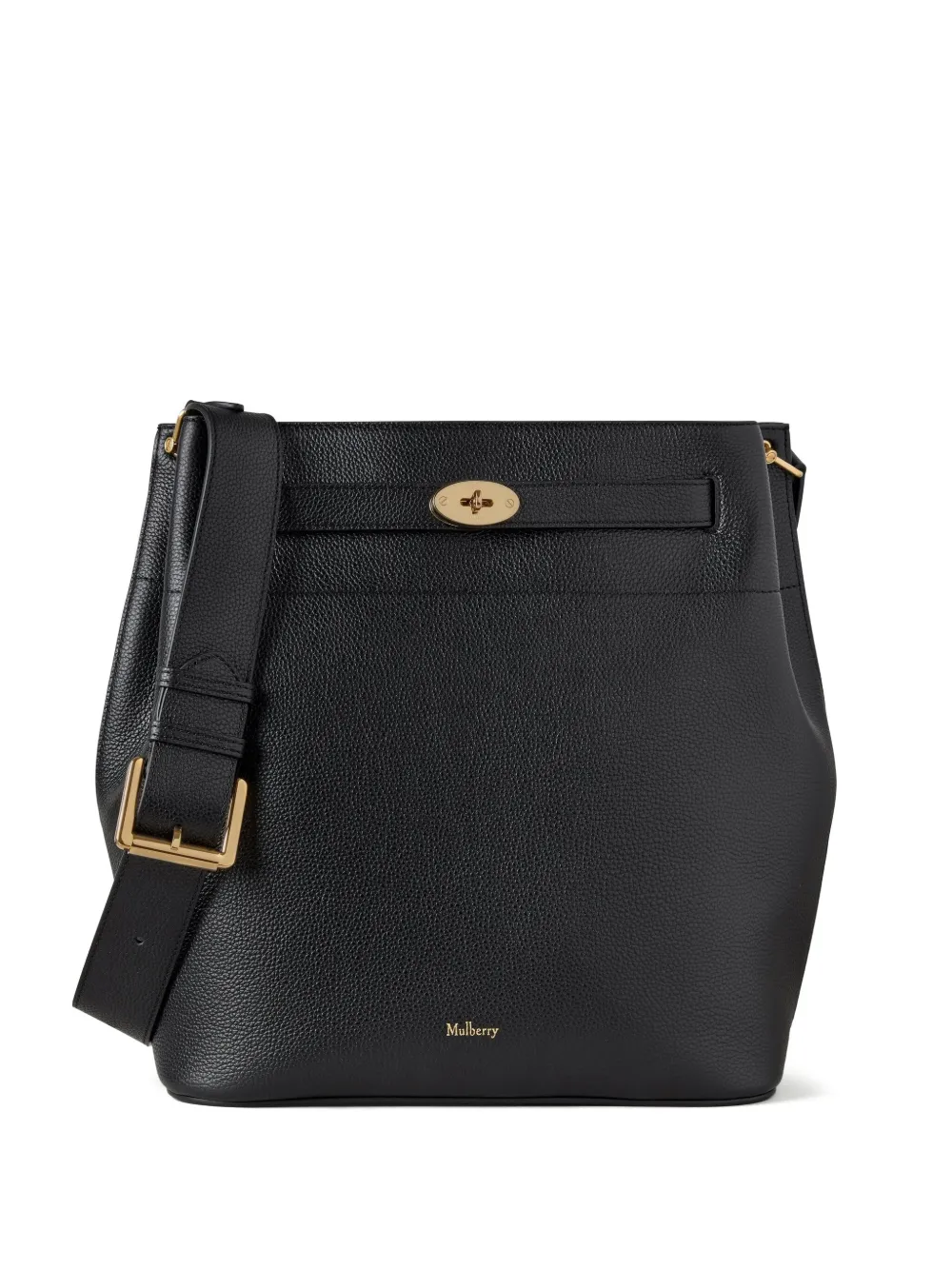 Mulberry Large Islington Shoulder Bag In Black