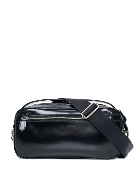 Junya Watanabe glazed leather crossbody bag