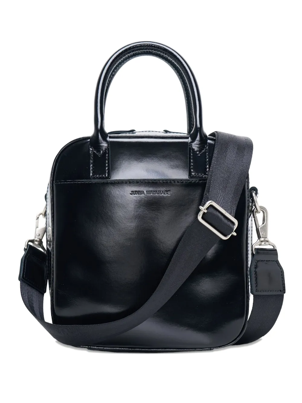 Junya Watanabe Leather Crossbody Bag In Black