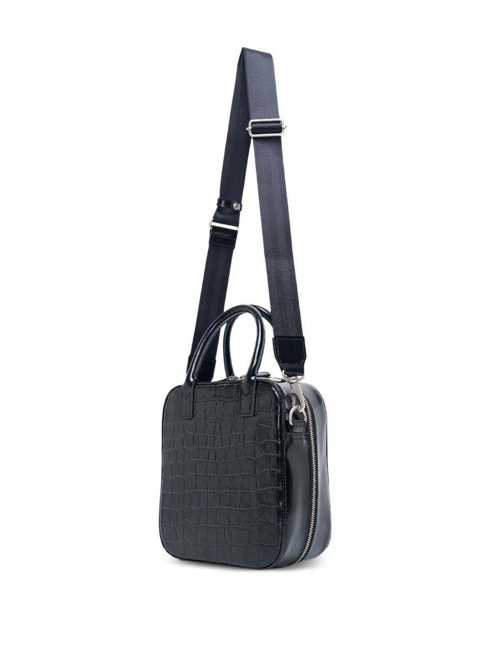 Junya Watanabe Leren crossbodytas Zwart