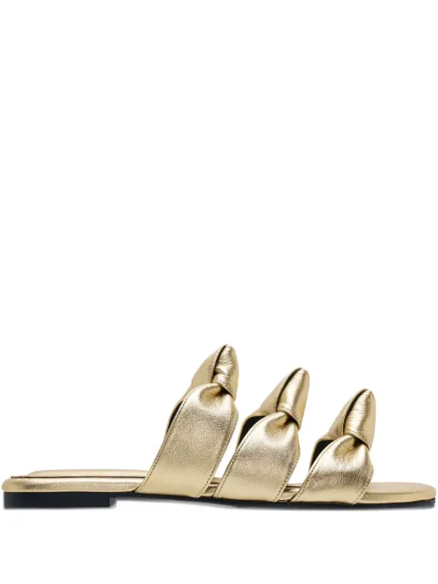 Duet Shoes triple-bow sandals
