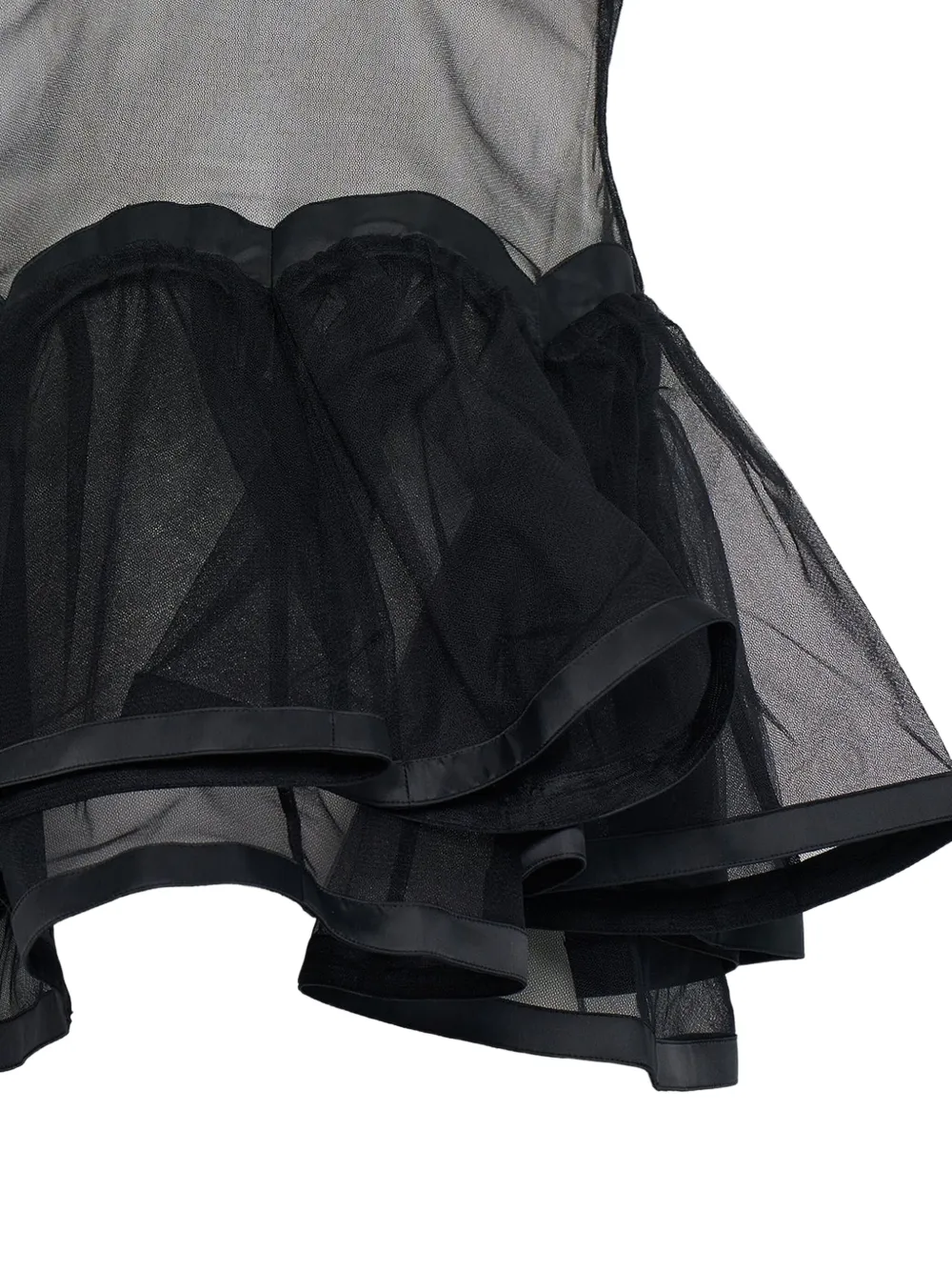 noir kei ninomiya チュールレイヤードニット noir kei ninomiya チュールレイヤードニット