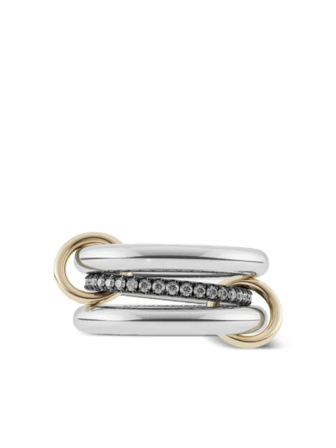 Spinelli Kilcollin 18K yellow gold Libra diamond ring 