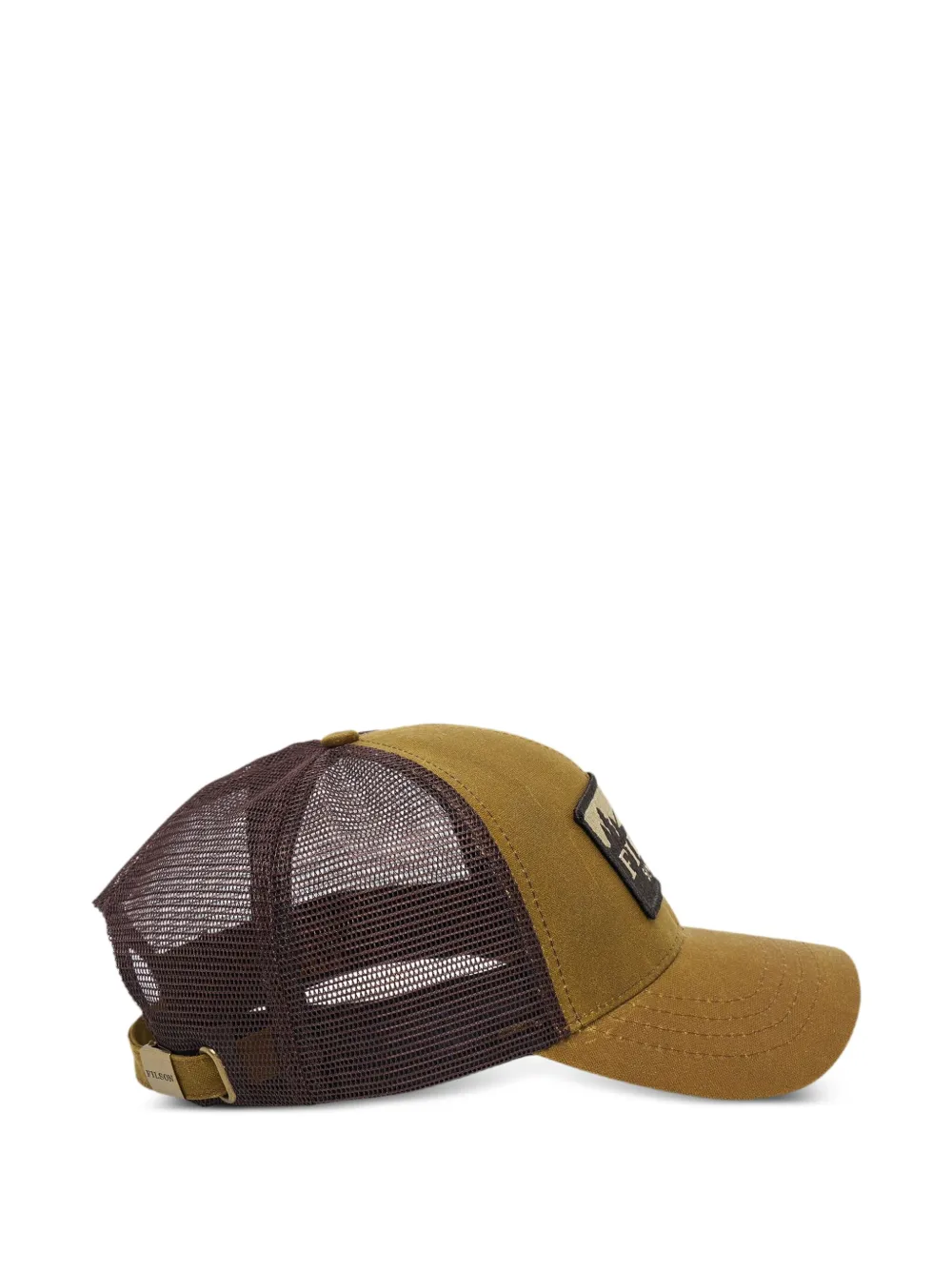 Junya Watanabe MAN Katoenen pet met mesh vlak Bruin