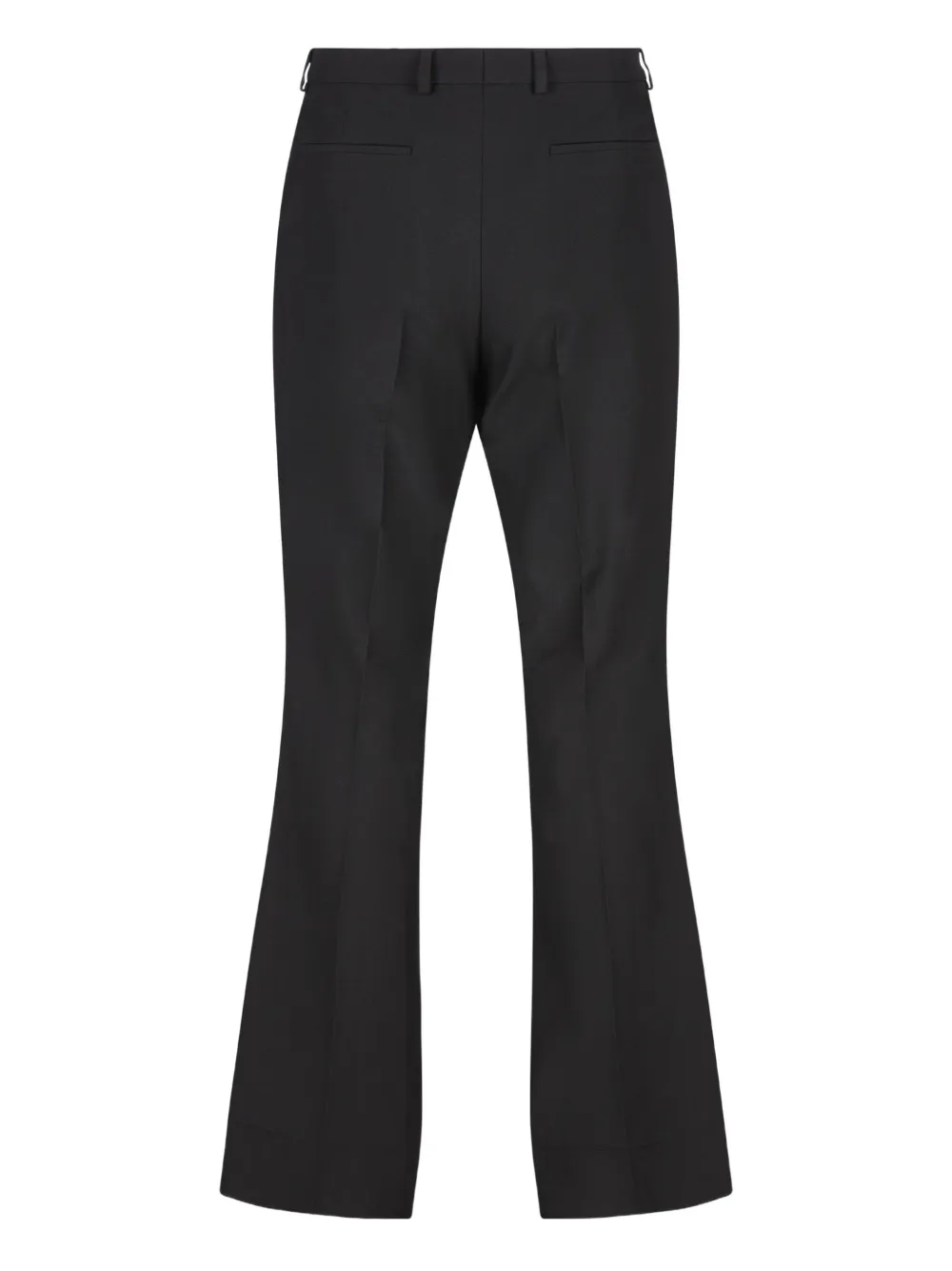 Valentino Garavani button-fly trousers - Zwart