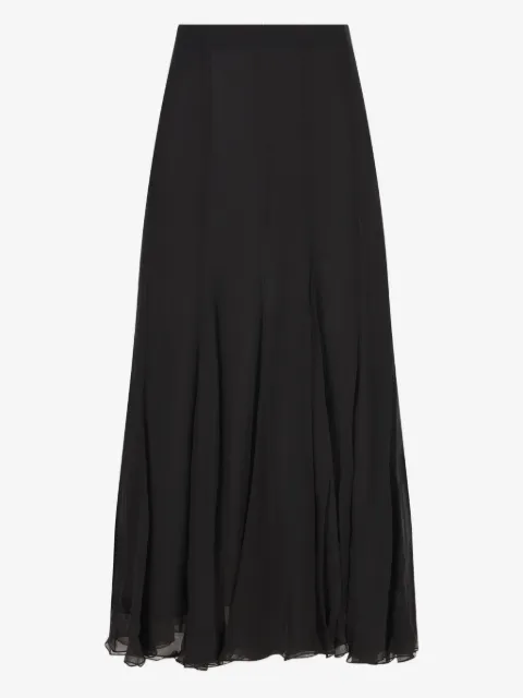 Chloé black maxi skirt