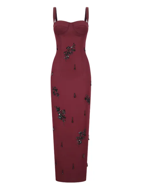 DES PHEMMES bead-embellished dress