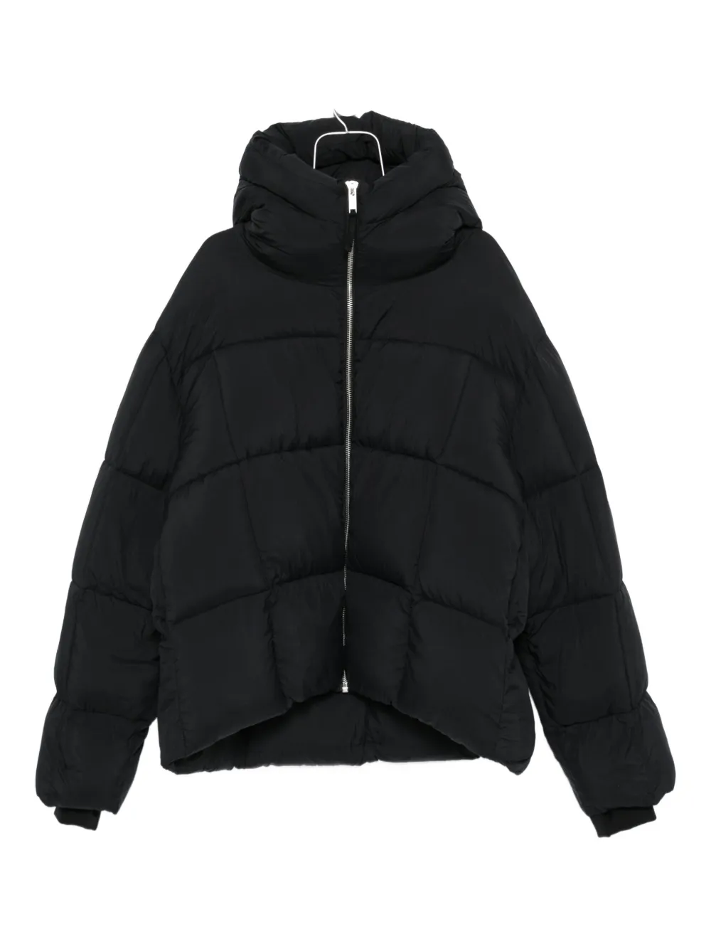Thom Krom quilted hooded jacket | Black | Image 1