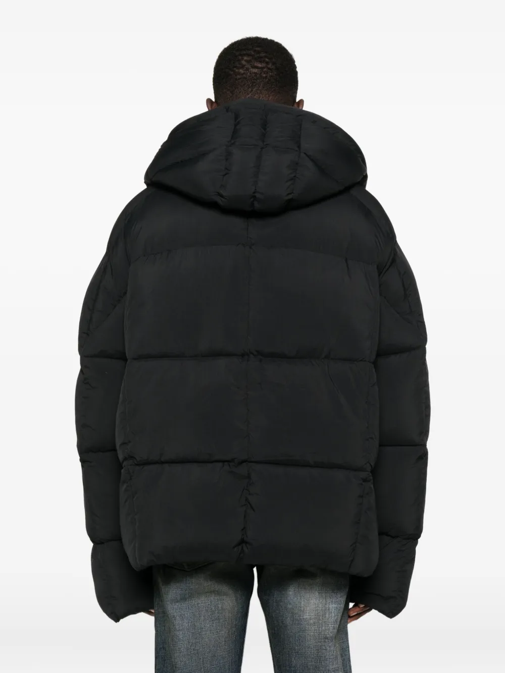 Thom Krom Hooded Men Jacket Clothing In Black