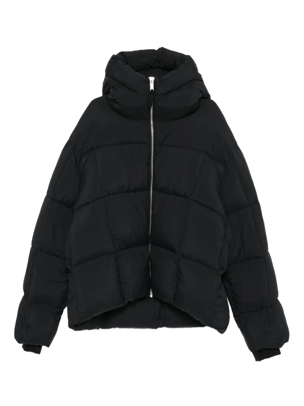 Thom Krom quilted hooded jacket | Black | Image 1