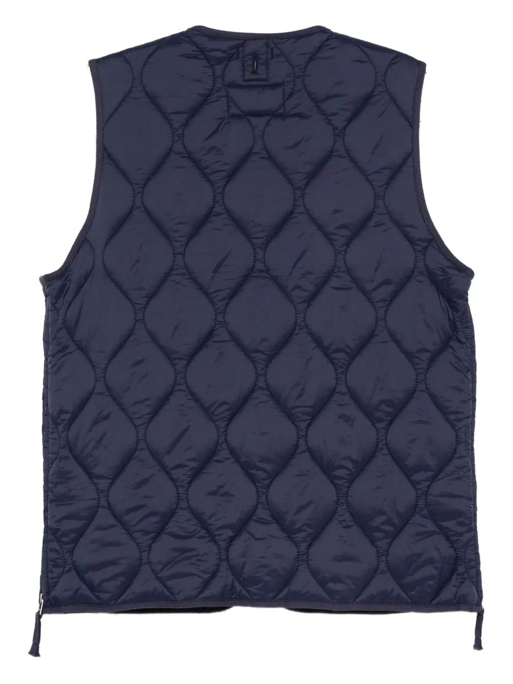 Sebago Quilted Zip-fastening Gilet In Blue
