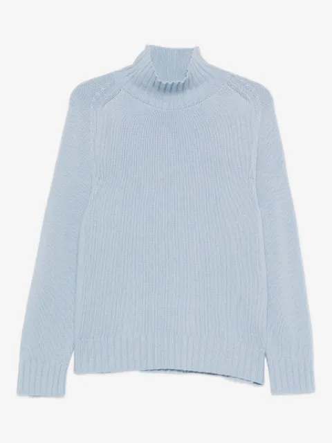 Purotatto high-neck ribbed sweater