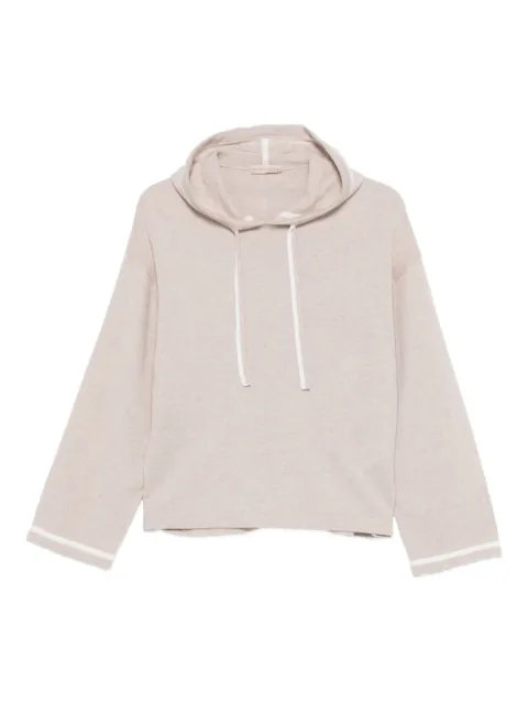 Purotatto silk-blend hoodie