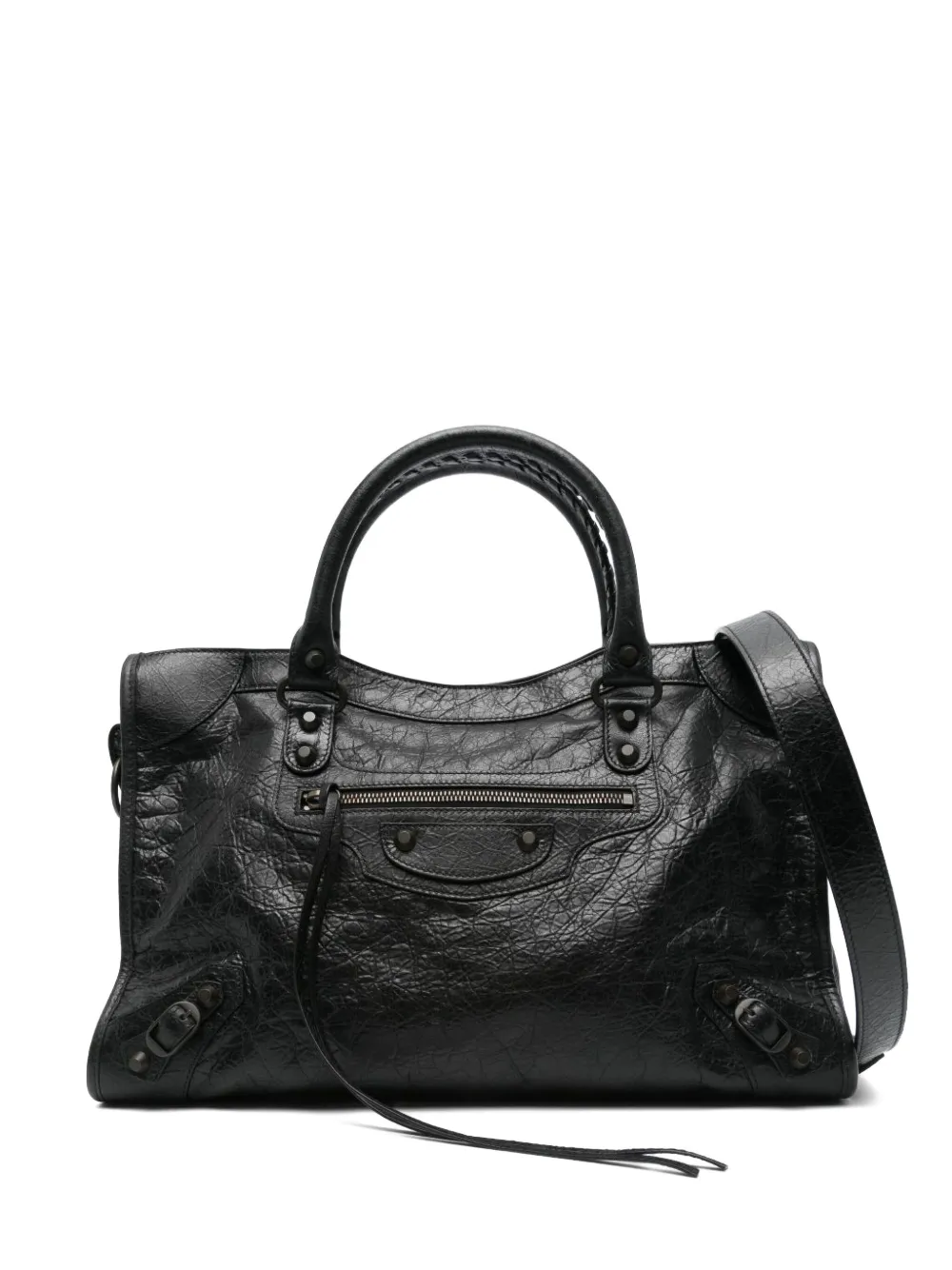 Balenciaga Medium Le City Tote Bag In Black