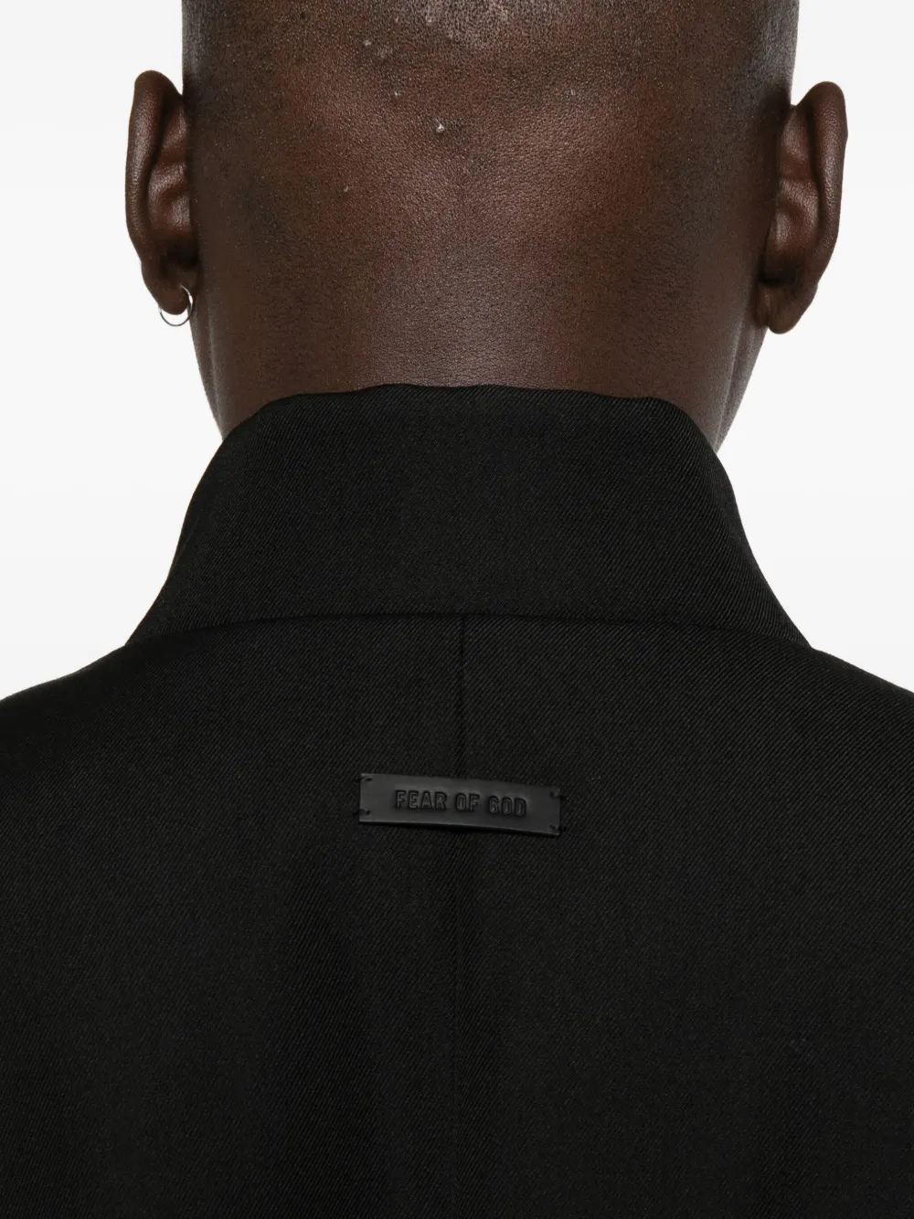 Fear Of God Bomberjack met geribbelde manchetten en rits Zwart