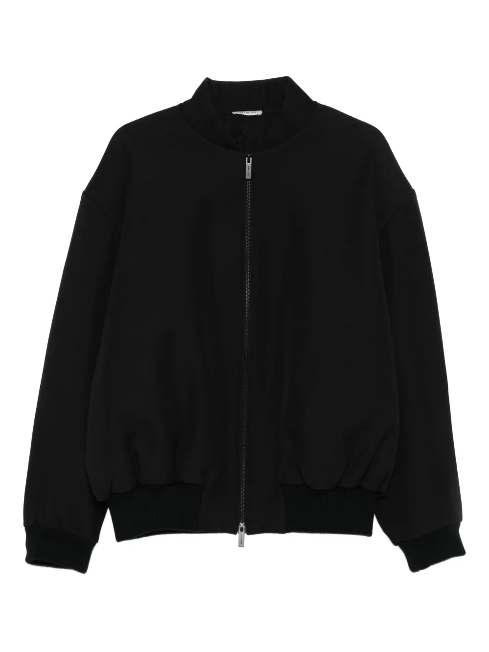 Fear Of God zip-front ribbed-cuff bomber jacket | Black | Image 1