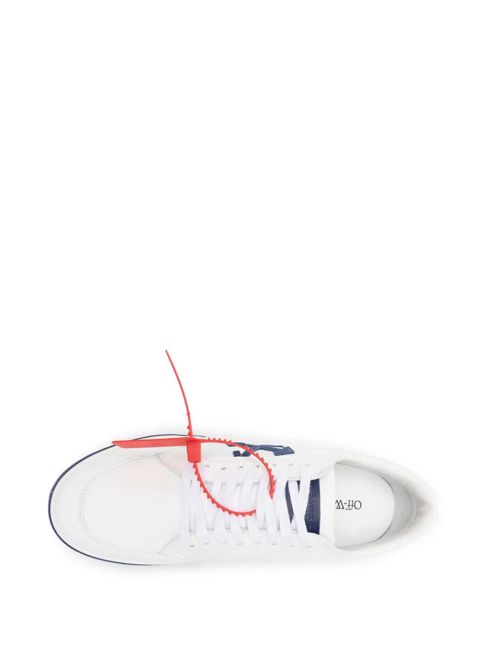 Off-White Leren sneakers met Arrow-logo Wit