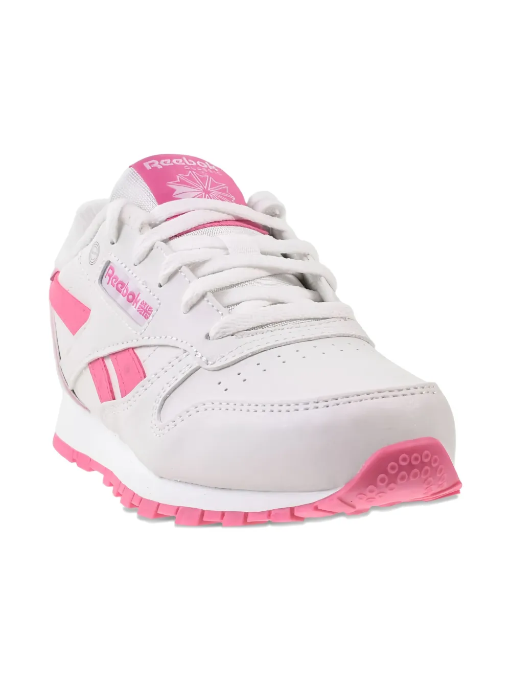 Reebok Kids Classic Step Flash "White/Pink" sneakers | White | Image 1