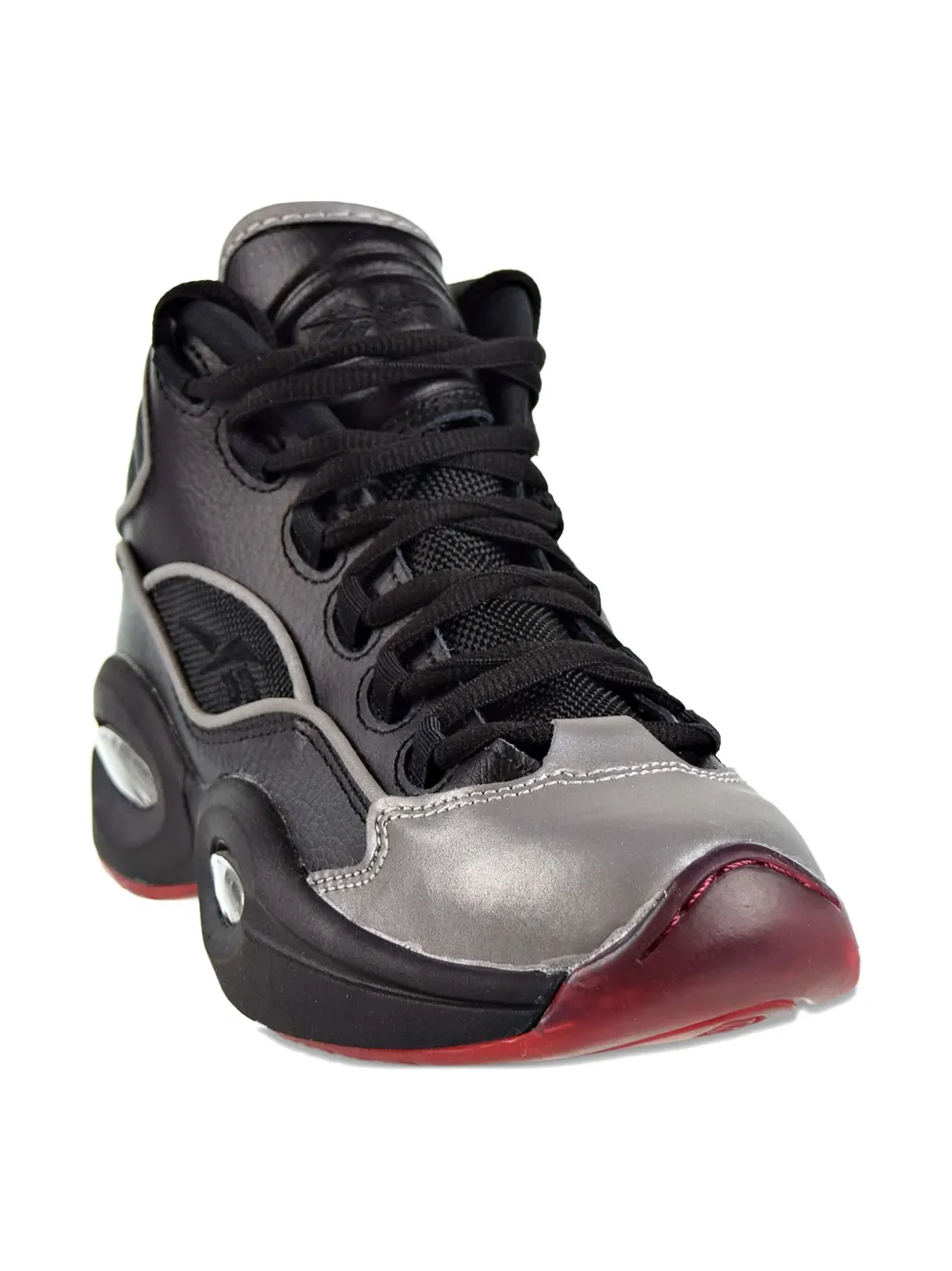 Reebok Kids Question A5 Jadakiss "Black Silver Met Red" sneakers