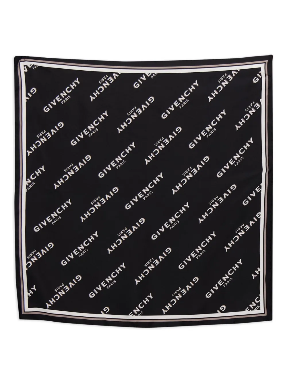 Givenchy écharpe à motif monogrammé | noir | Image 1