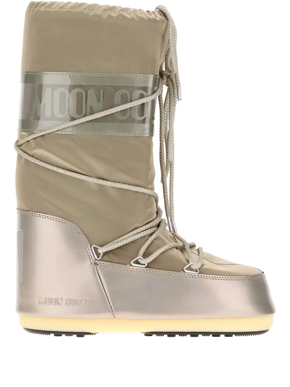 Moon Boot Icon Glance lace-up boots Brown