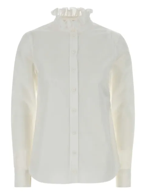 Alexander McQueen ruffle-collar shirt