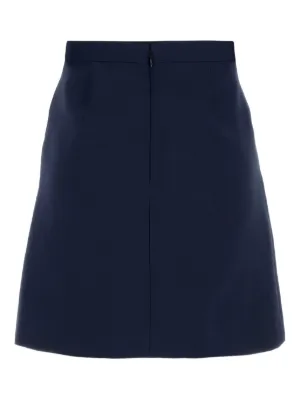 VALENTINO スカート 青 XS ブルー（青）系 VALENTINO(ヴァレンティノ) スカート(レディース