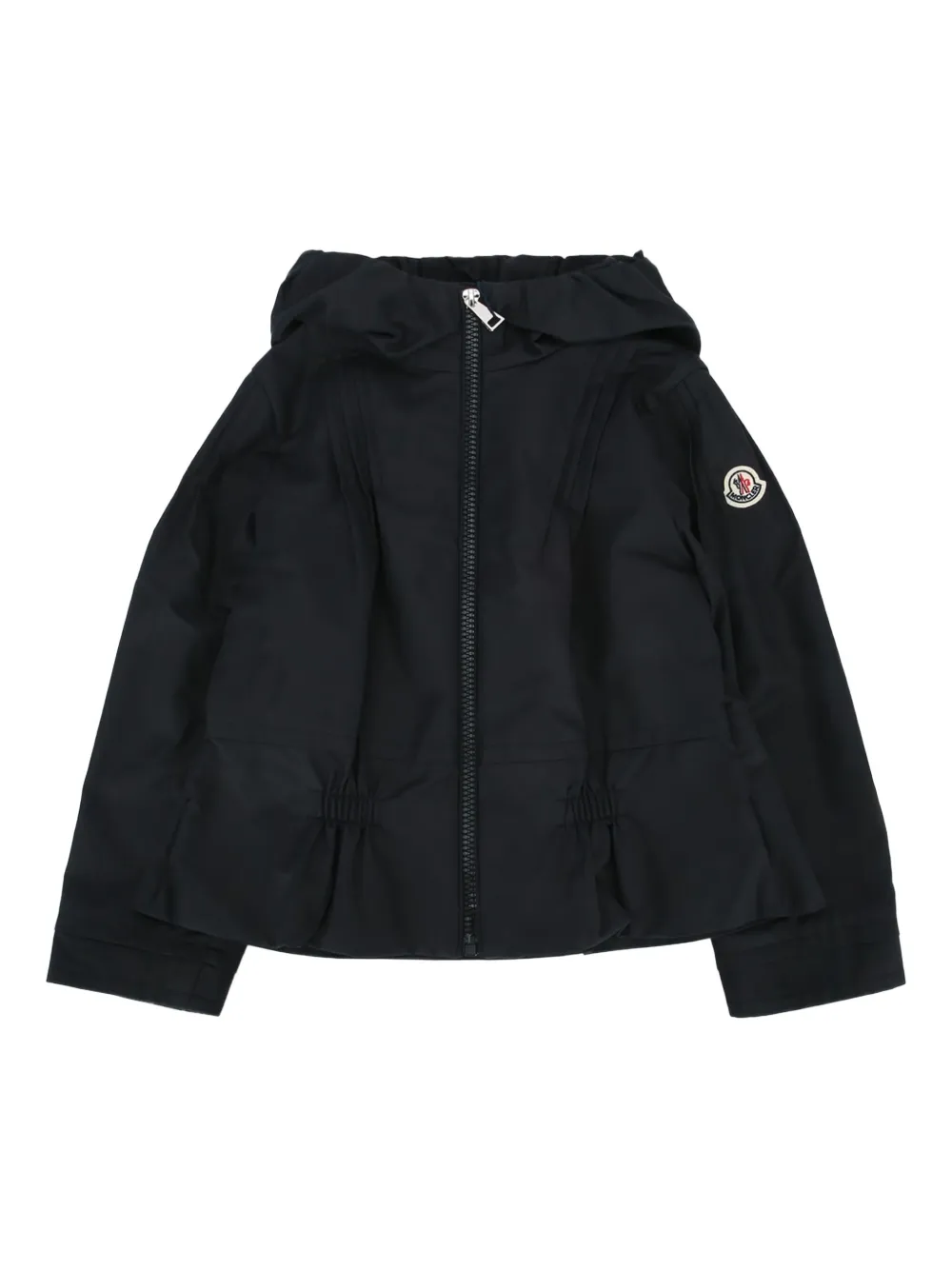 Moncler Enfant Elaine cinched-waist hooded jacket | Black | Image 1