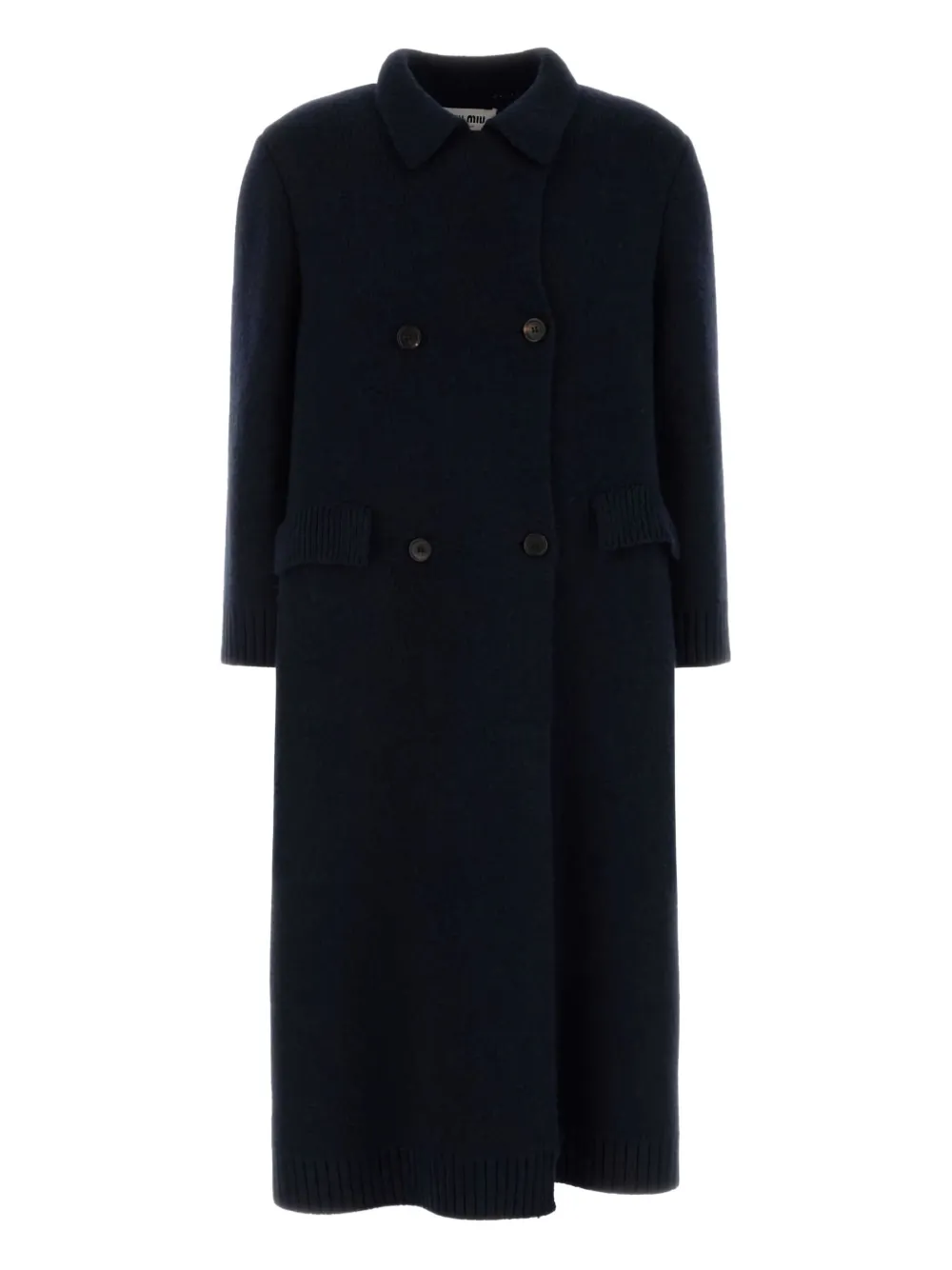 Miu Miu double-breasted coat | Blue | Image 1