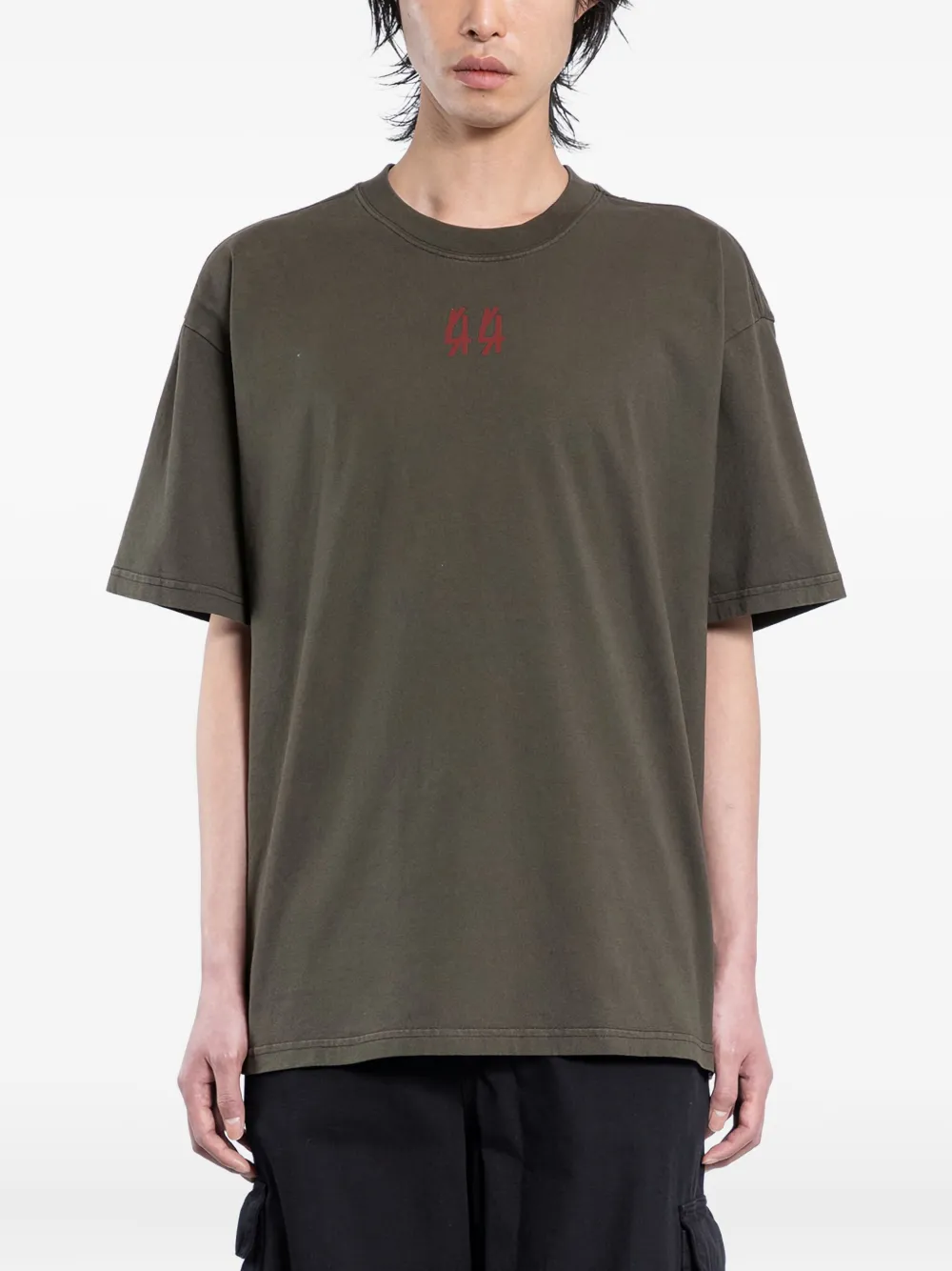 44 LABEL GROUP camiseta con motivo gráfico | verde | Image 1