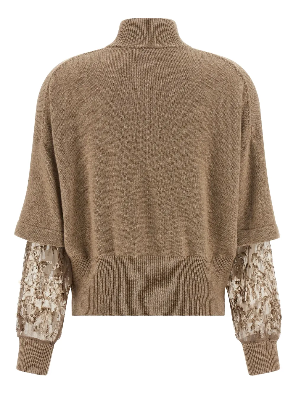 Brunello Cucinelli sequin-embellished cashmere cardigan | Cardigans | Image 2