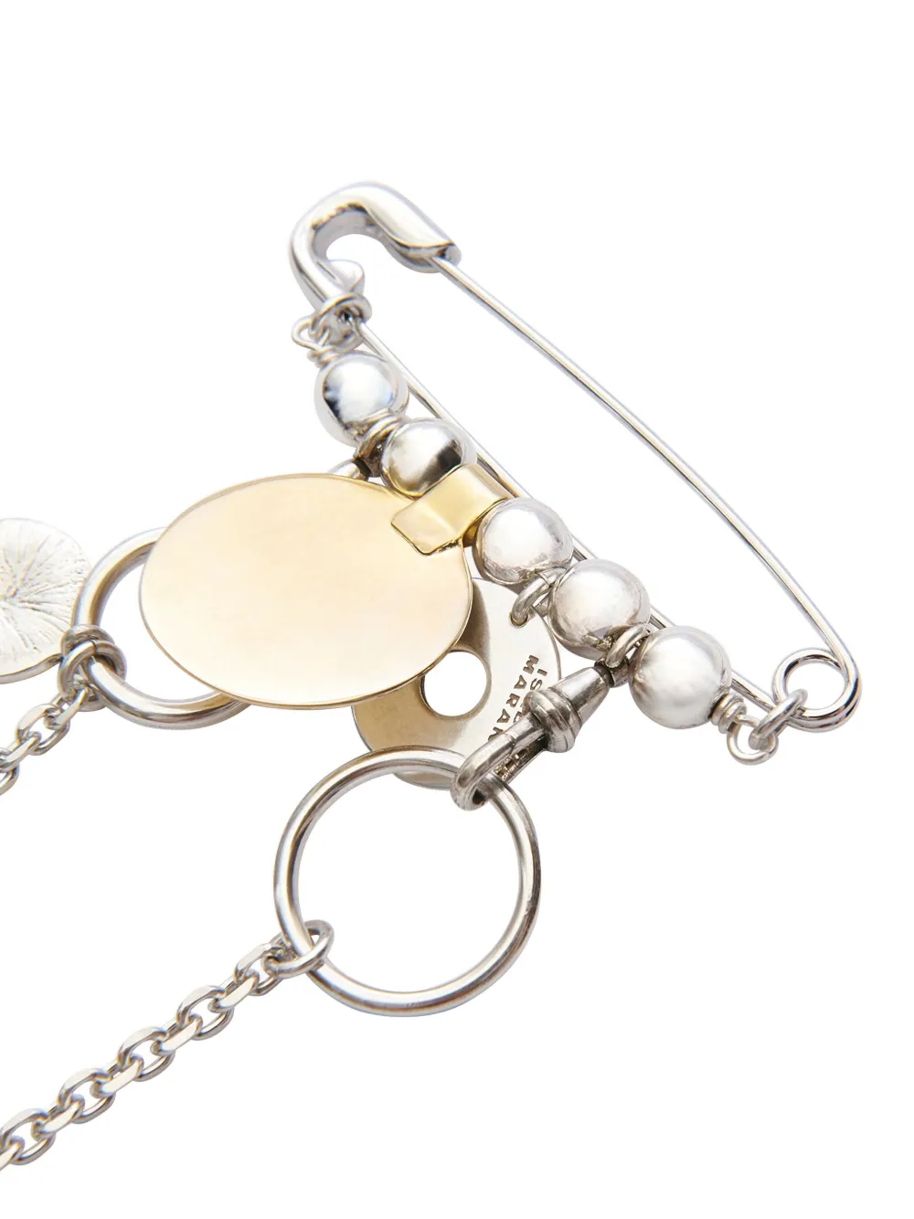Isabel Marant Bonnie Brooch In Silver